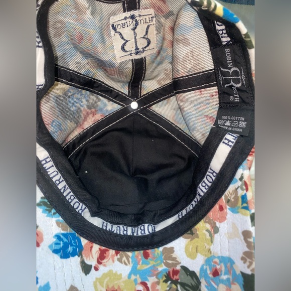 Robin‎ Ruth Chicago Baseball Cap-OS-Floral - Picture 7 of 9